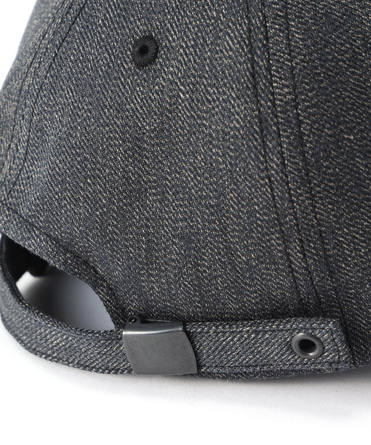 CPH/シーピーエイチ/DEEP 6 PANEL CAP/HEATHER TWILL/BLACK