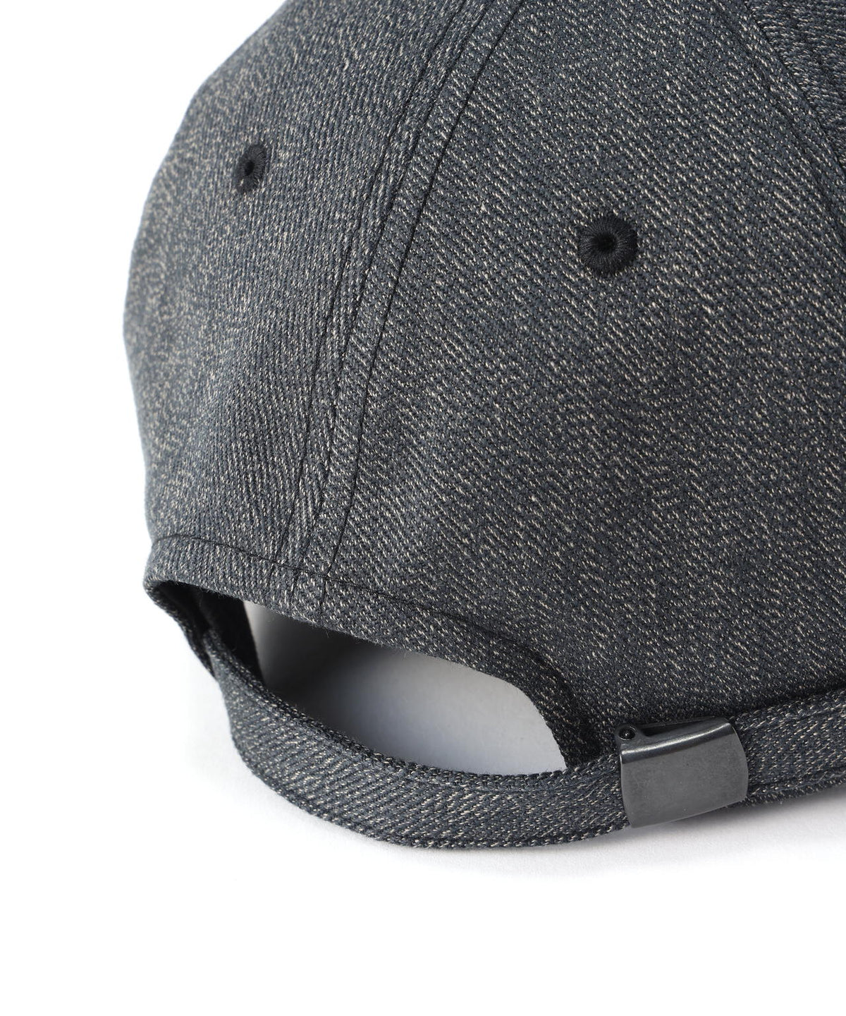 CPH/シーピーエイチ/DEEP 6 PANEL CAP/HEATHER TWILL/BLACK