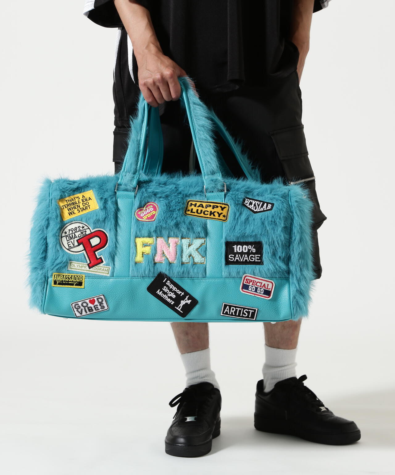 FNK STUDIOUS/エフエヌケースタジオ/BIG LEAGUES DUFFLE BAG