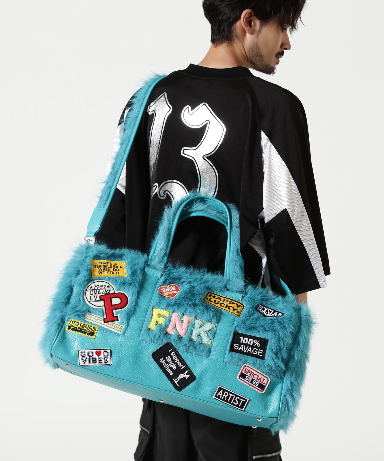 FNK STUDIOUS/エフエヌケースタジオ/BIG LEAGUES DUFFLE BAG