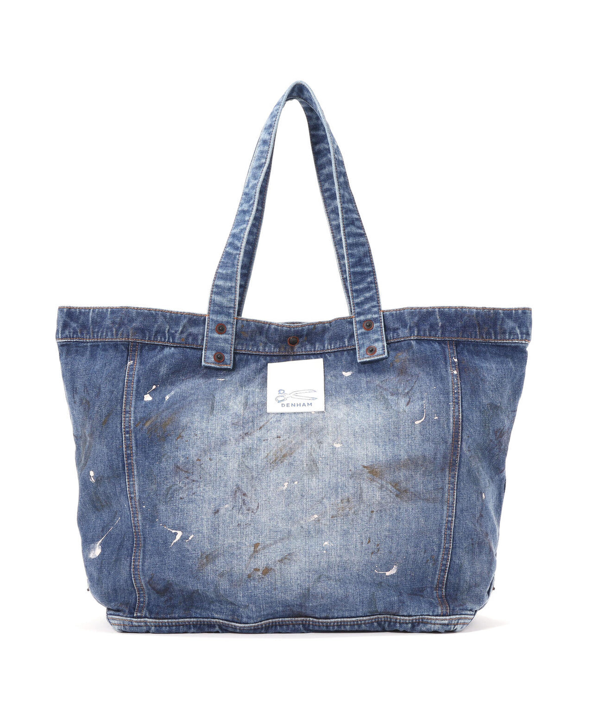 DENHAM/デンハム/D07 DENIM TOTE WASHED