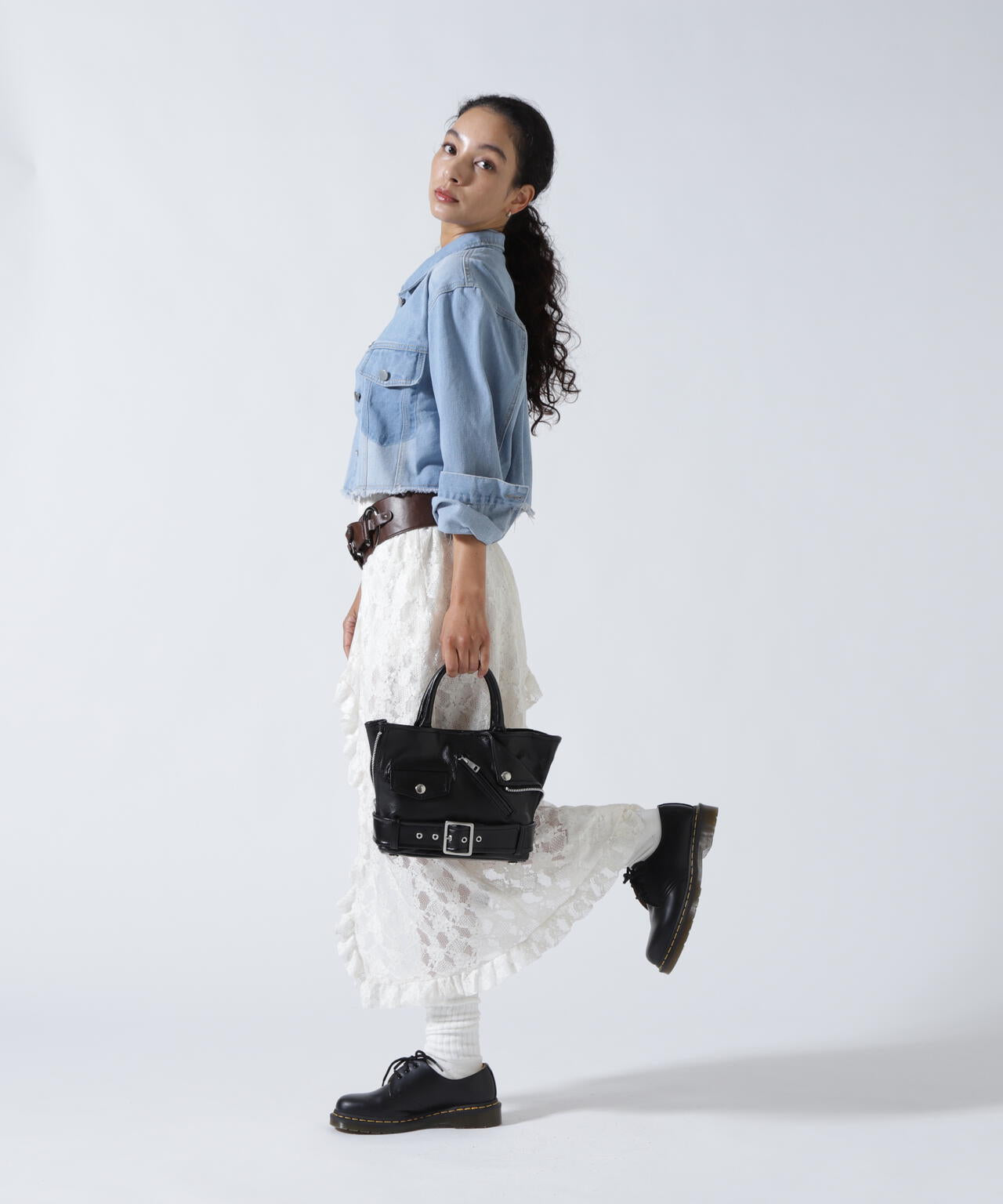 beautiful people/excerption riders kids tote bag