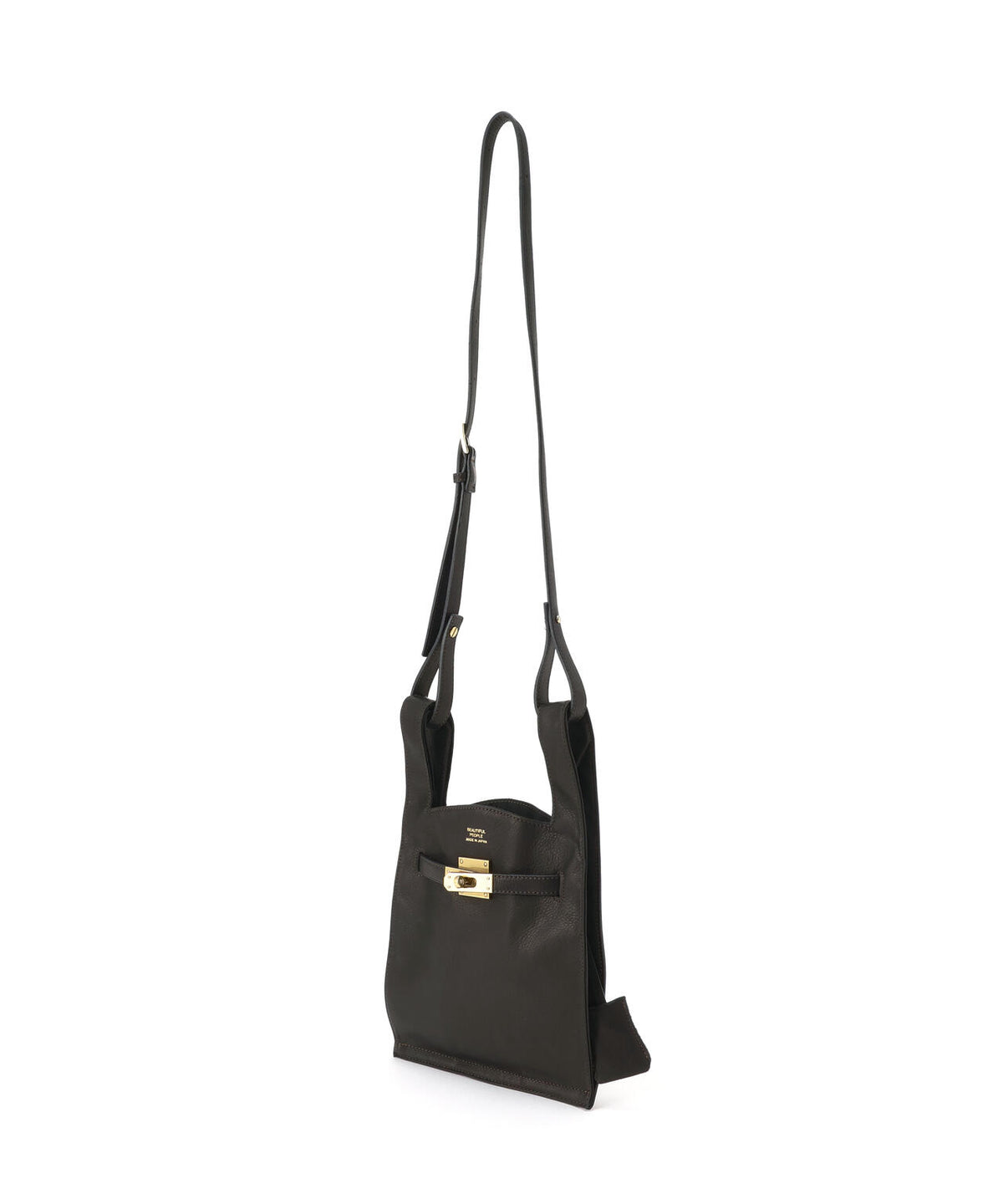 beautiful people/ビューティフルピープル/oiled leather market shoulder bag