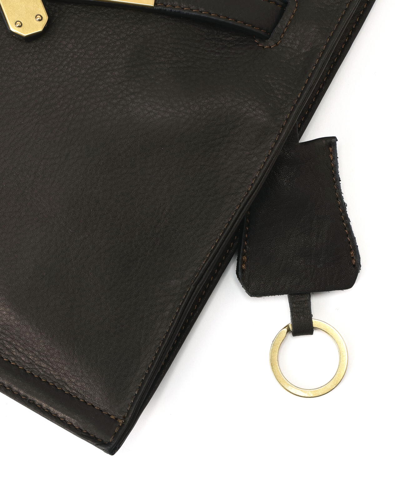 beautiful people/ビューティフルピープル/oiled leather market shoulder bag