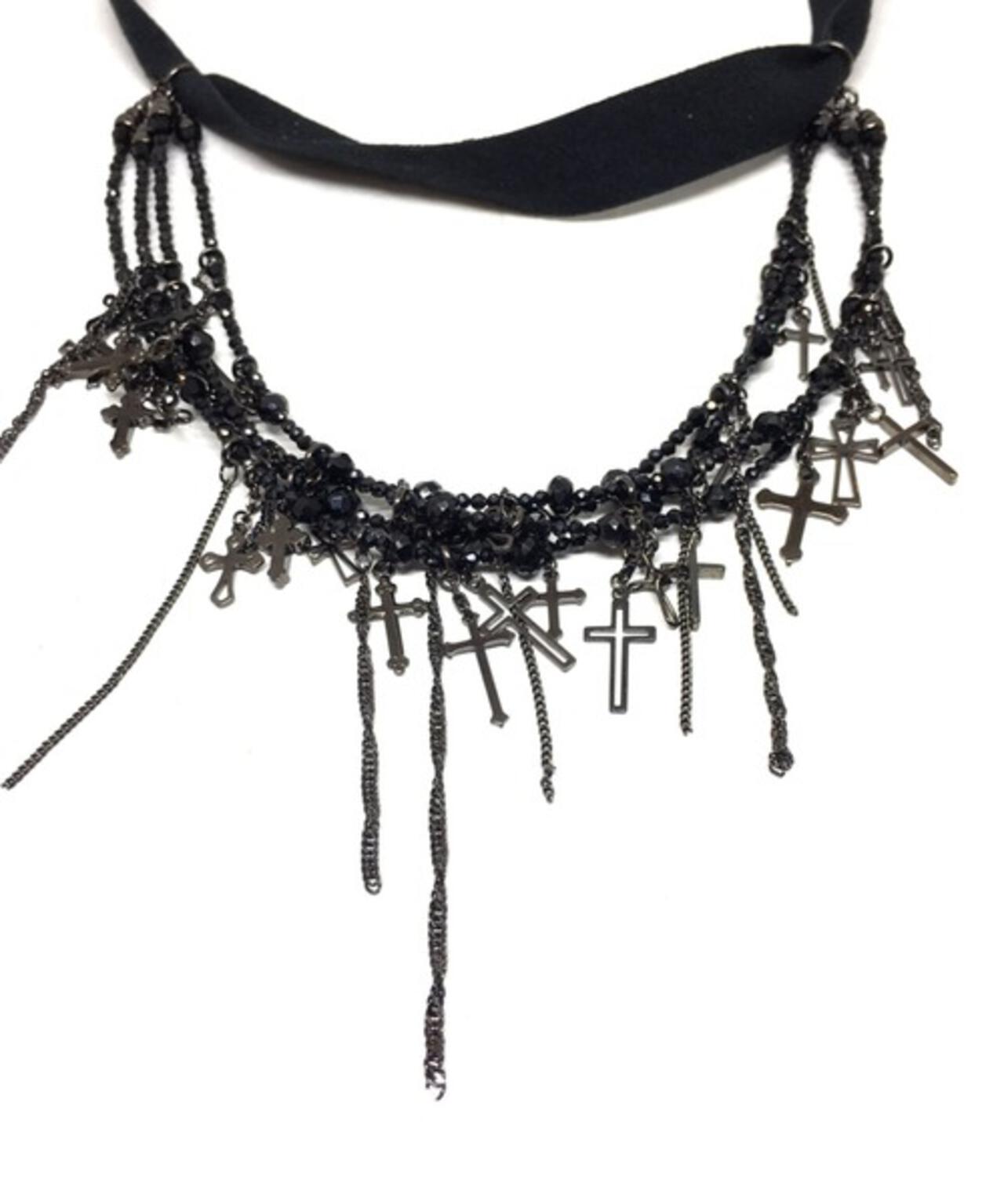 gunda/ガンダ/JUNK HEAVEN DIE CHOKER/B