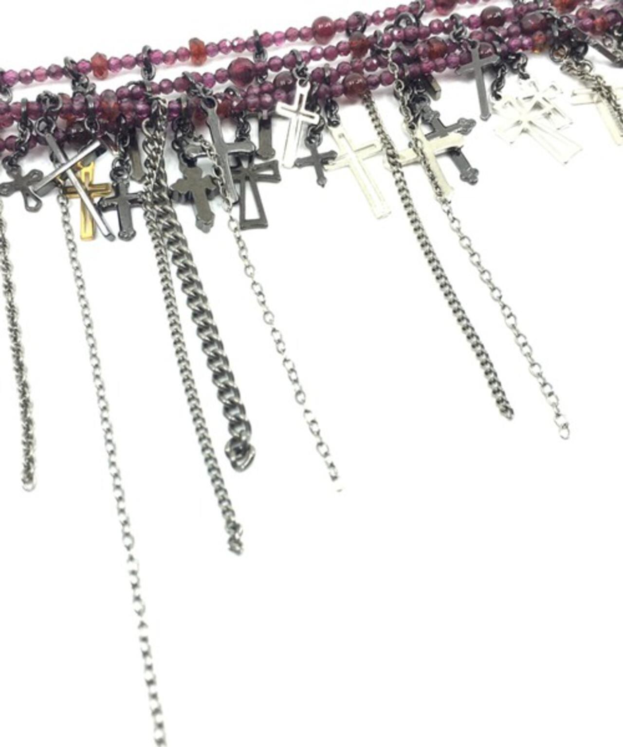 gunda/ガンダ/JUNK HEAVEN DIE BRACELET/Garnet