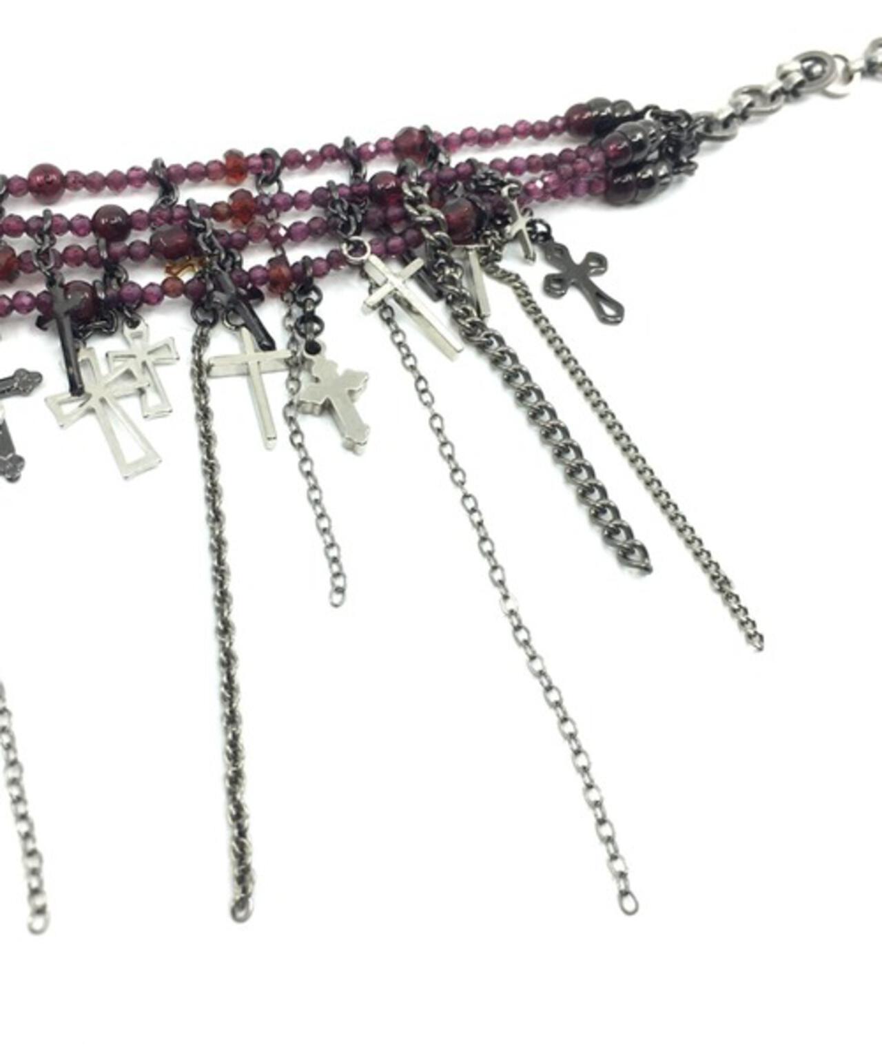 gunda/ガンダ/JUNK HEAVEN DIE BRACELET/Garnet
