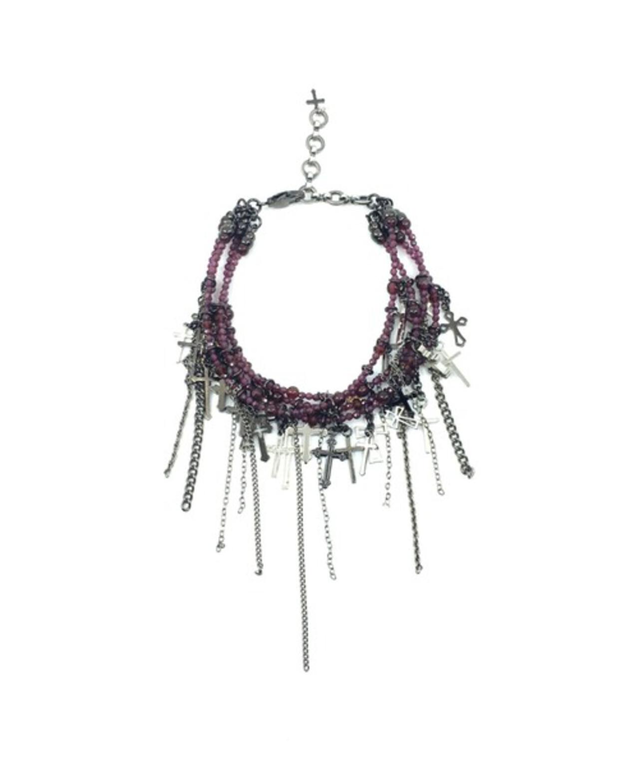 gunda/ガンダ/JUNK HEAVEN DIE BRACELET/Garnet