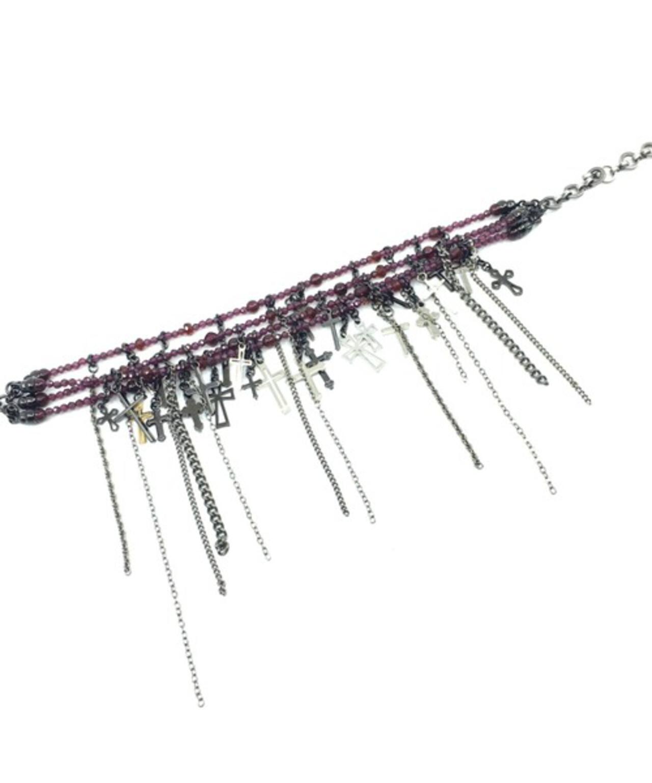 gunda/ガンダ/JUNK HEAVEN DIE BRACELET/Garnet