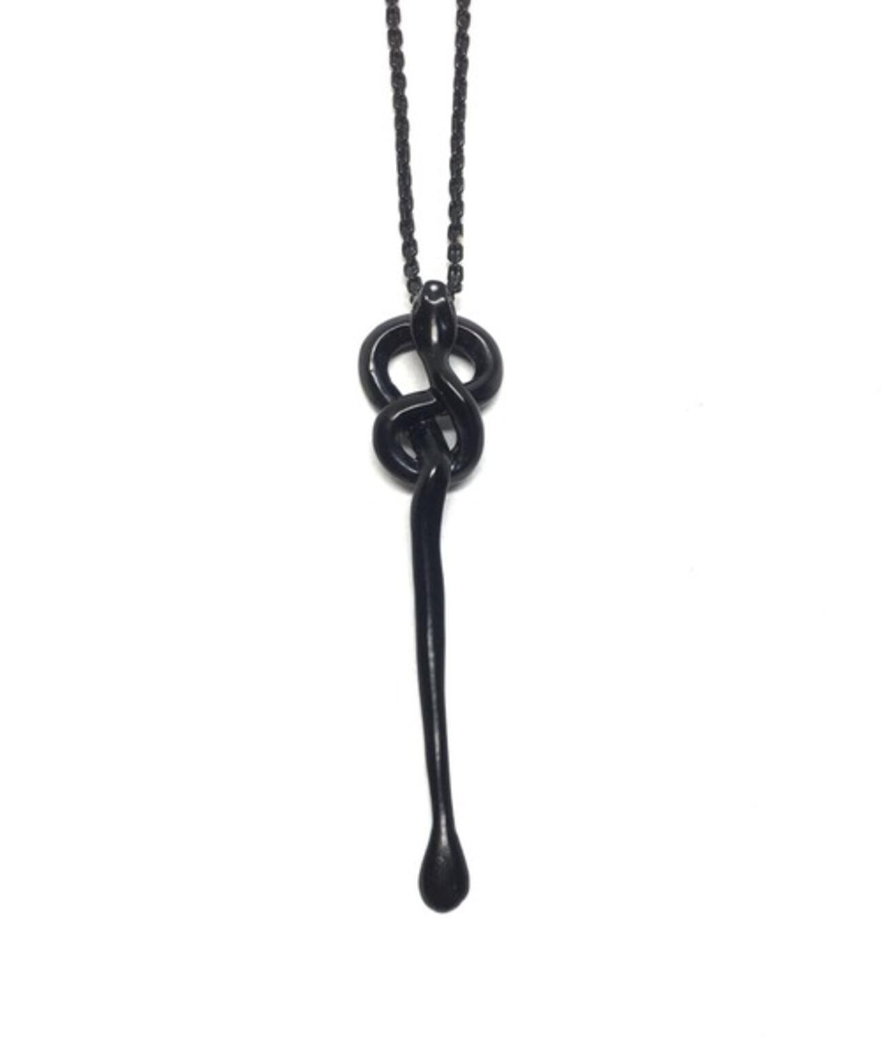 gunda/ガンダ/BLACK STEALTH NECKLACE/MATTE