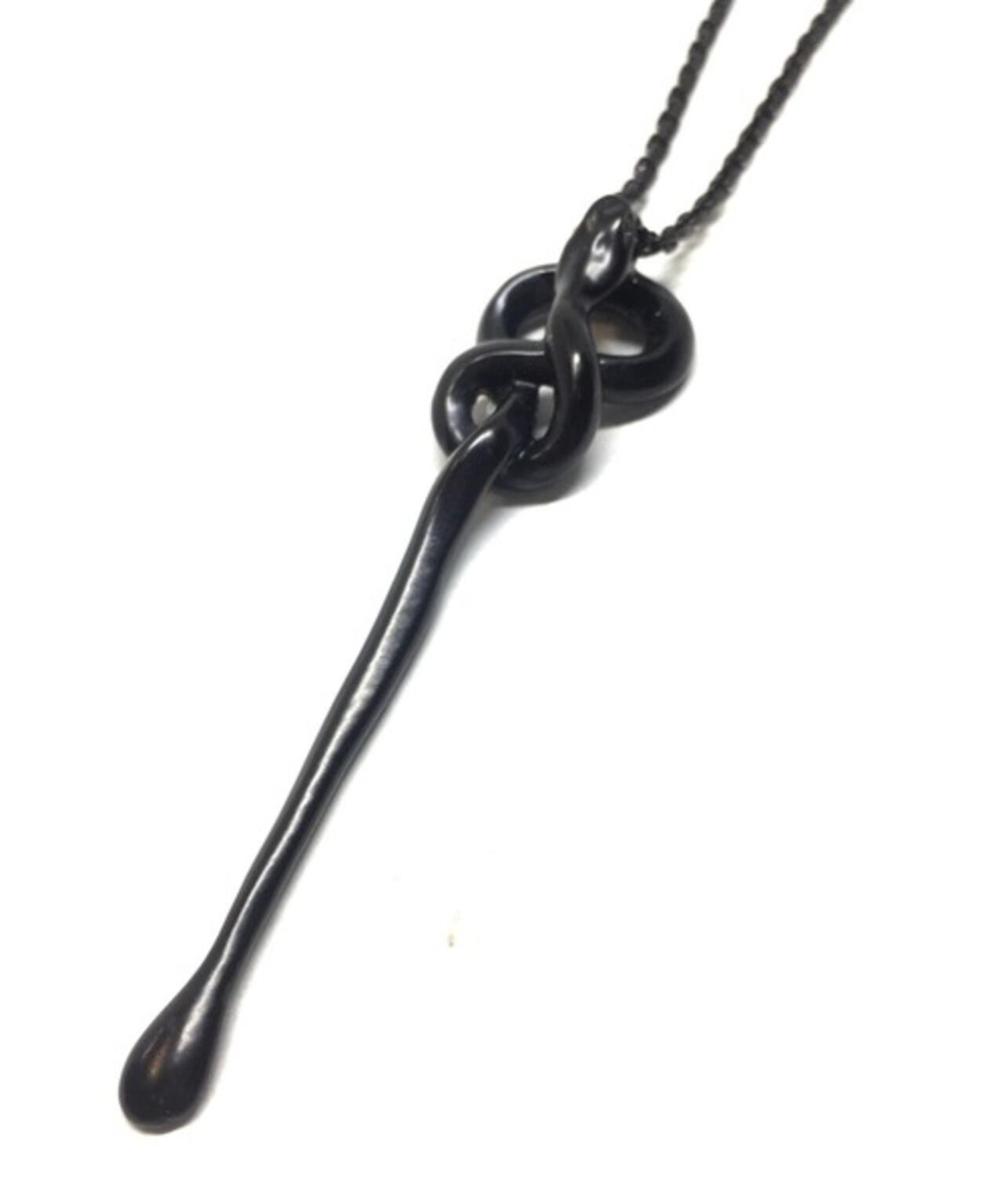 gunda/ガンダ/BLACK STEALTH NECKLACE/MATTE