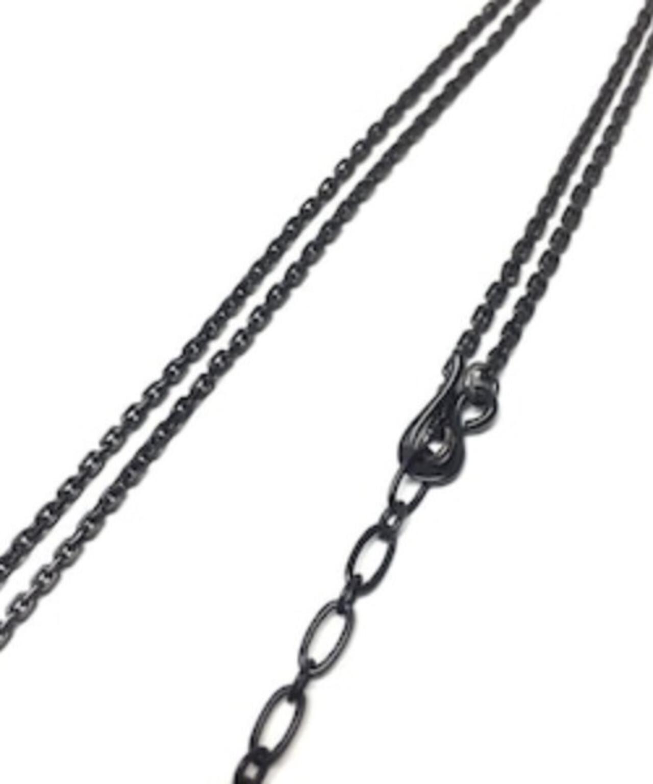 gunda/ガンダ/BLACK STEALTH NECKLACE/MATTE