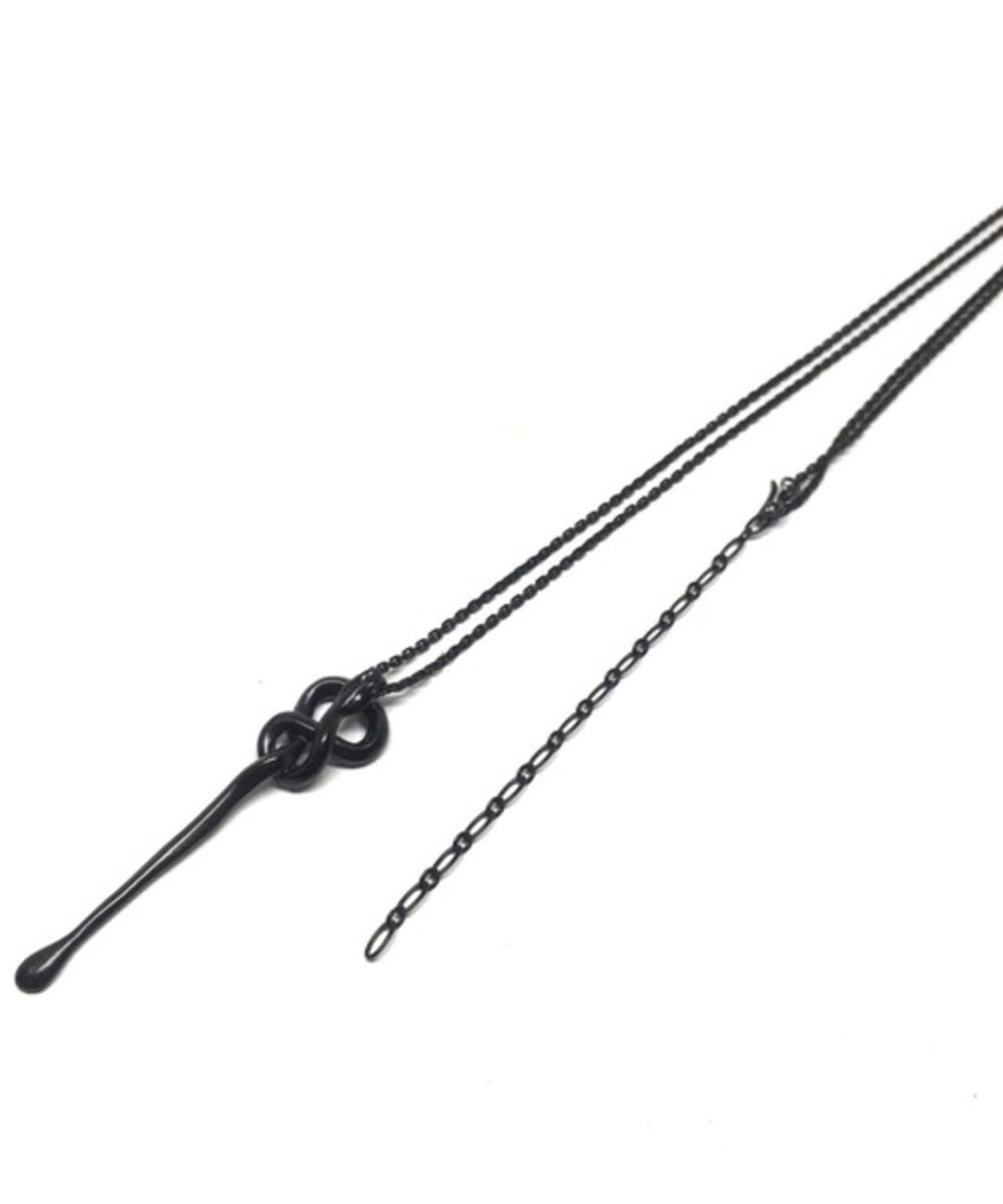 gunda/ガンダ/BLACK STEALTH NECKLACE/MATTE