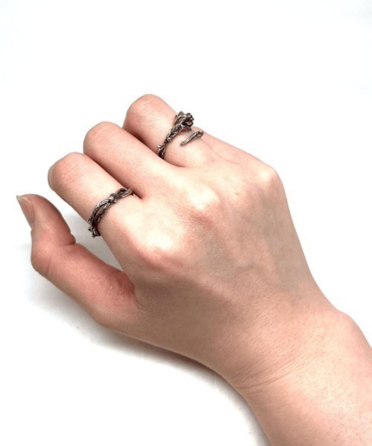gunda/ガンダ/ROSE RING/Pair