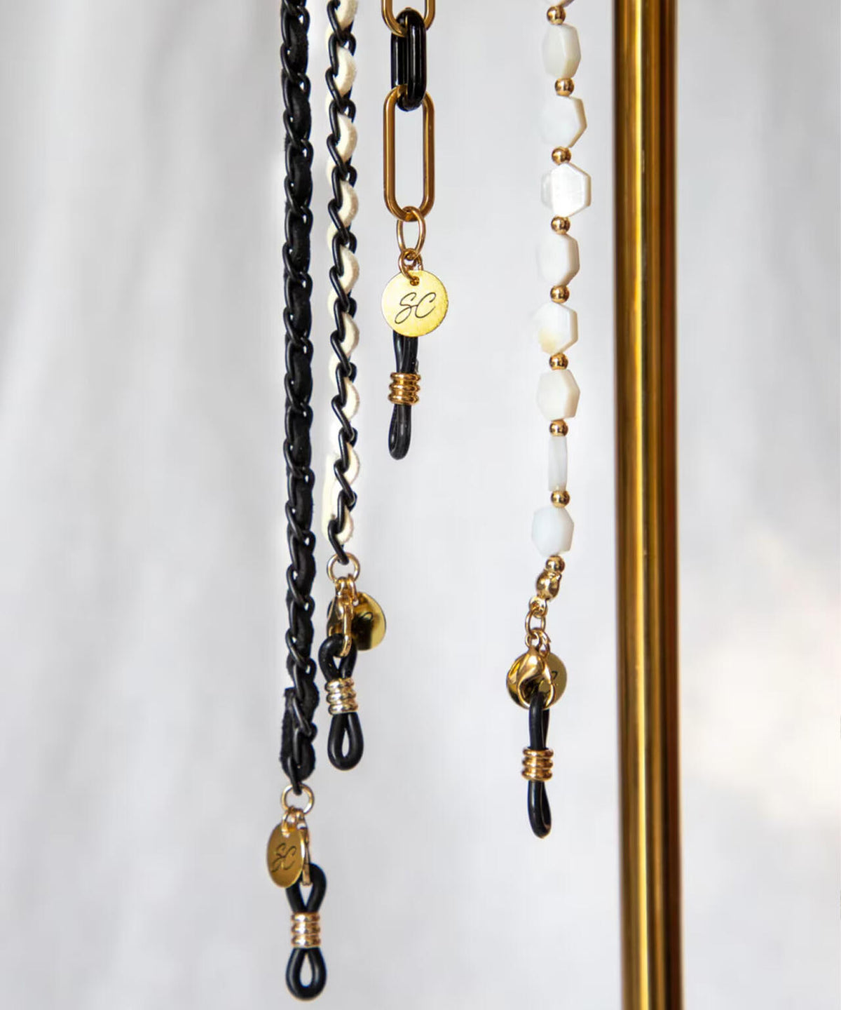 Sunny Cords/サニーコード/Classy C white black