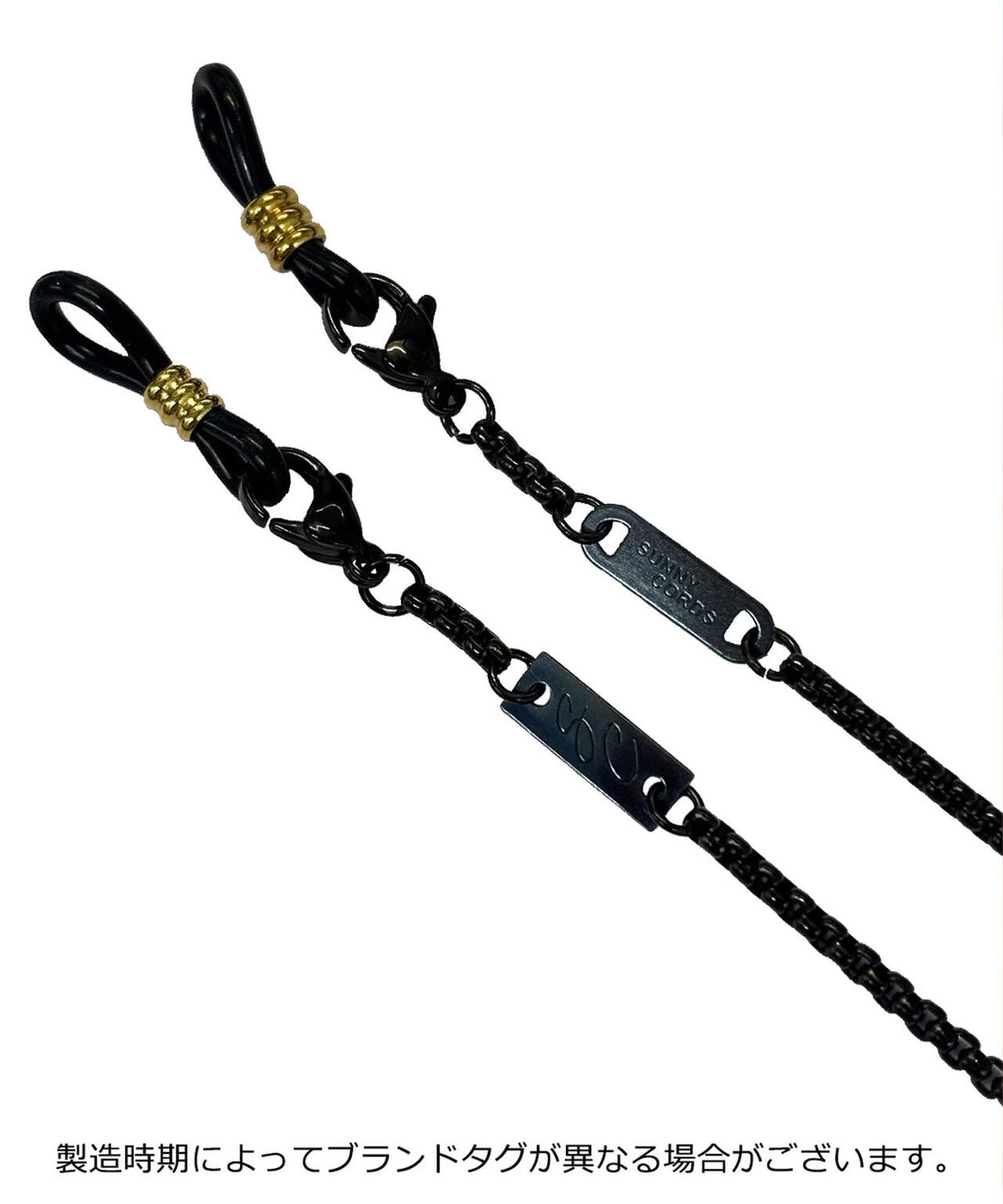 Sunny Cords/サニーコード/Mister black medium gold