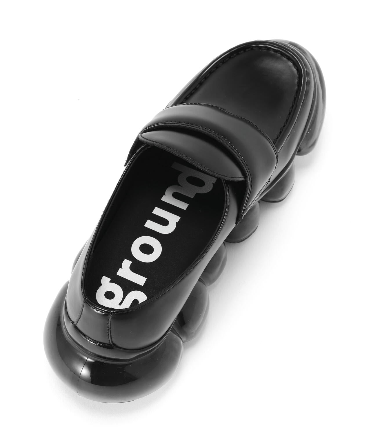 grounds/グラウンズ/JEWELRY LOAFER BLACK