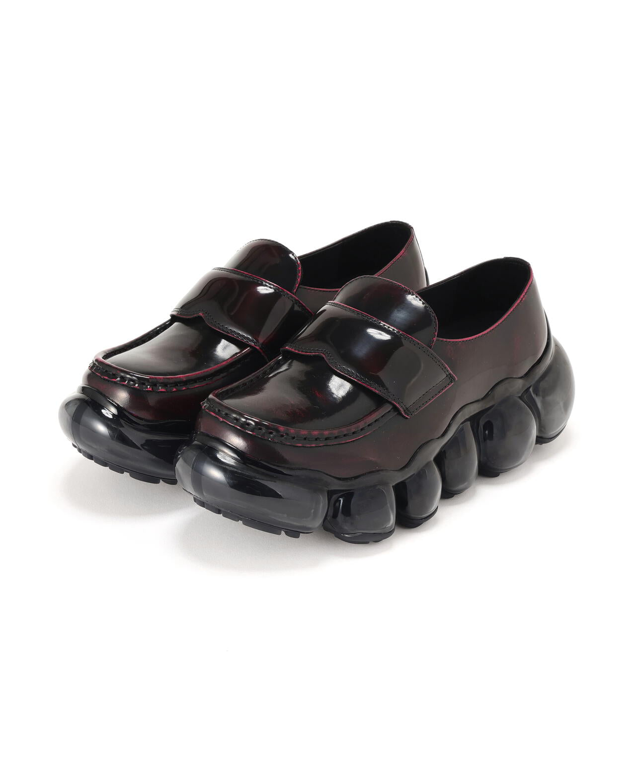 grounds/グラウンズ/JEWELRY LOAFER/WINE