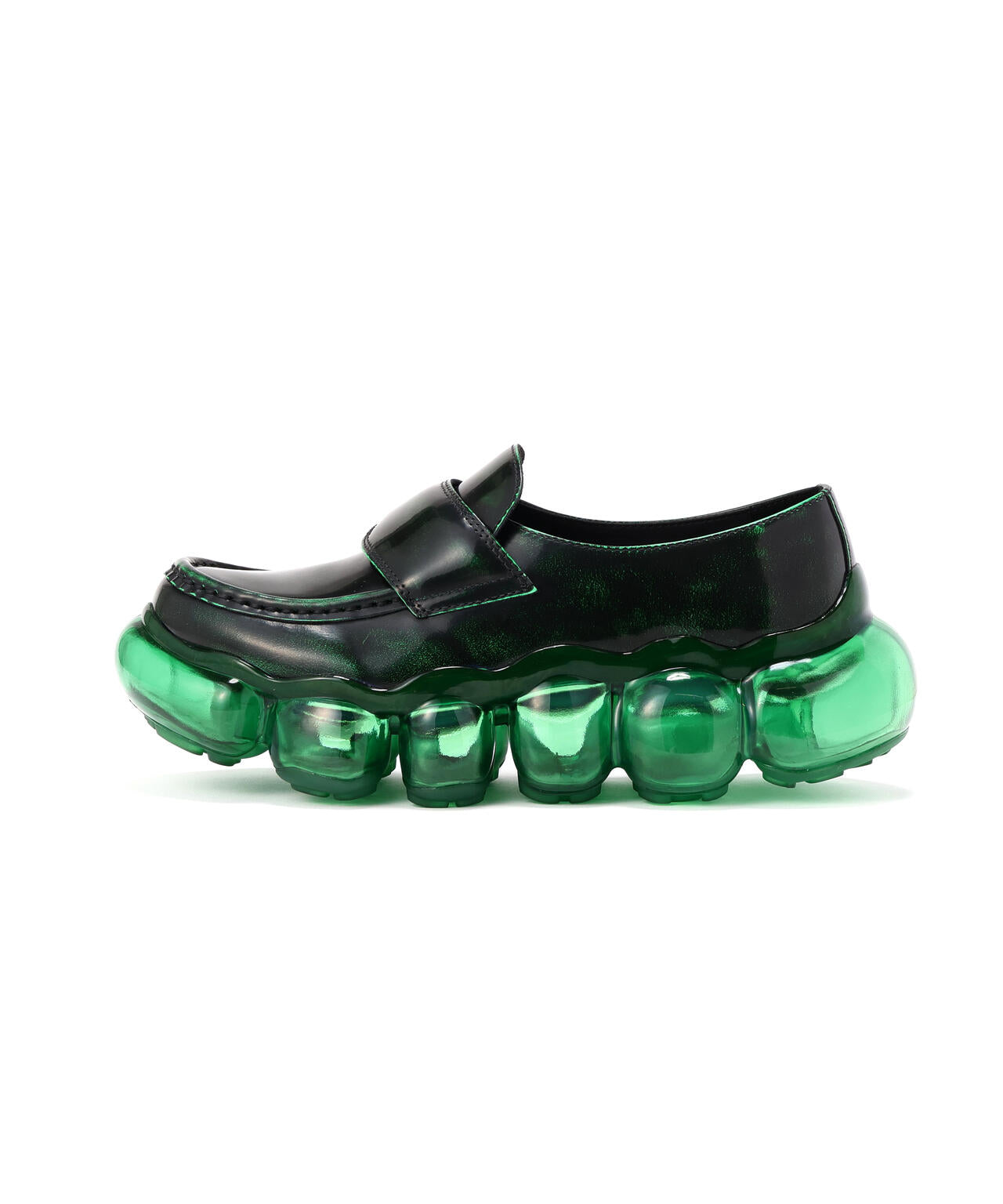 grounds/グラウンズ/JEWELRY LOAFER GREEN