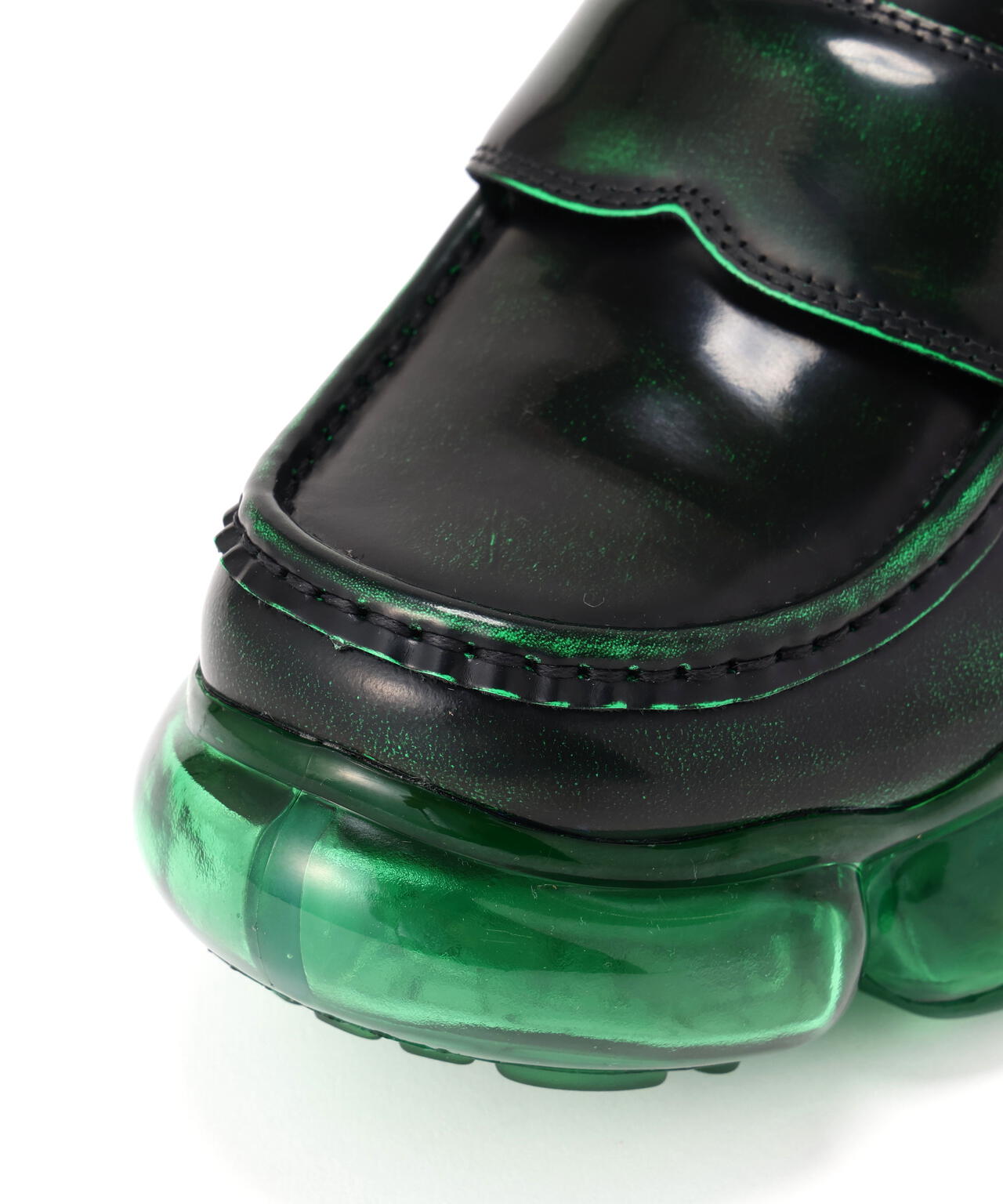 grounds/グラウンズ/JEWELRY LOAFER GREEN