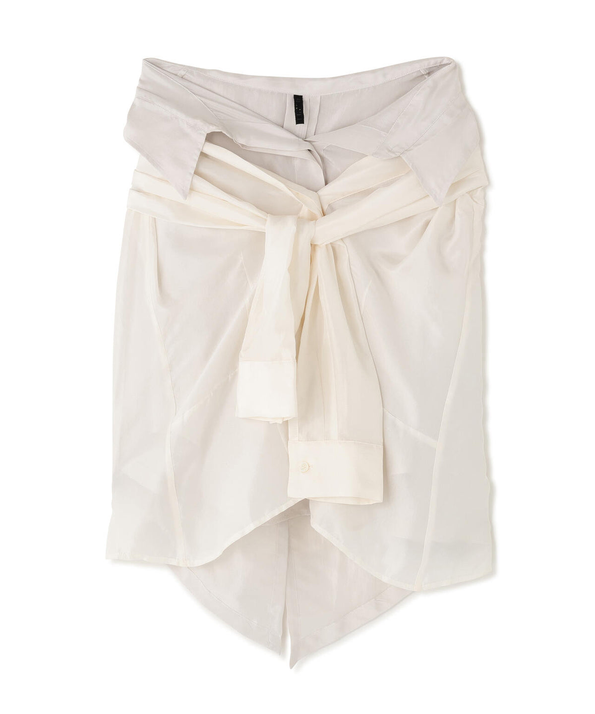 BEN TAVERNITI UNRAVEL PROJECT/SILK W SHIRTS SKIRT