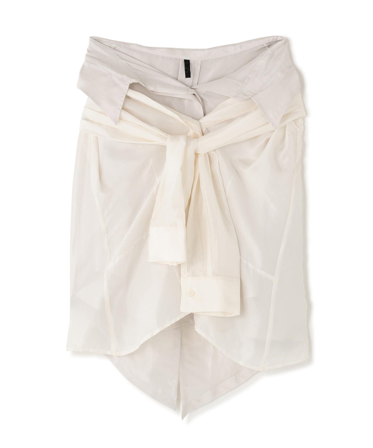BEN TAVERNITI UNRAVEL PROJECT/SILK W SHIRTS SKIRT