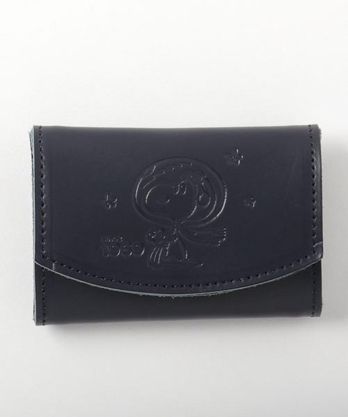 SNOOPY LEATHER COLLECTION/スヌーピーレザーコレクション/レザーコイン付きパスケース