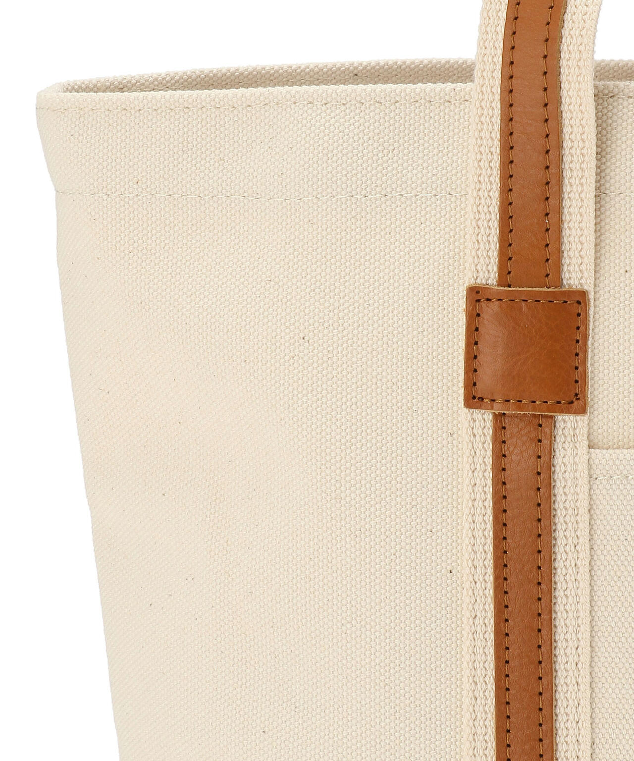 SNOOPY LEATHER COLLECTION/スヌーピーレザーコレクション/レザー×キャンバス トートバッグ L