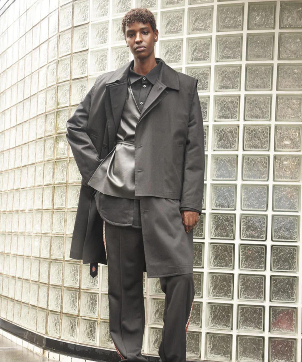 Toironier/ToironierxDickies Layered Trench Coat