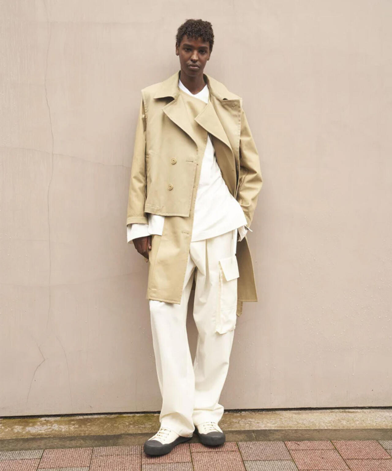 Toironier/ToironierxDickies Layered Trench Coat