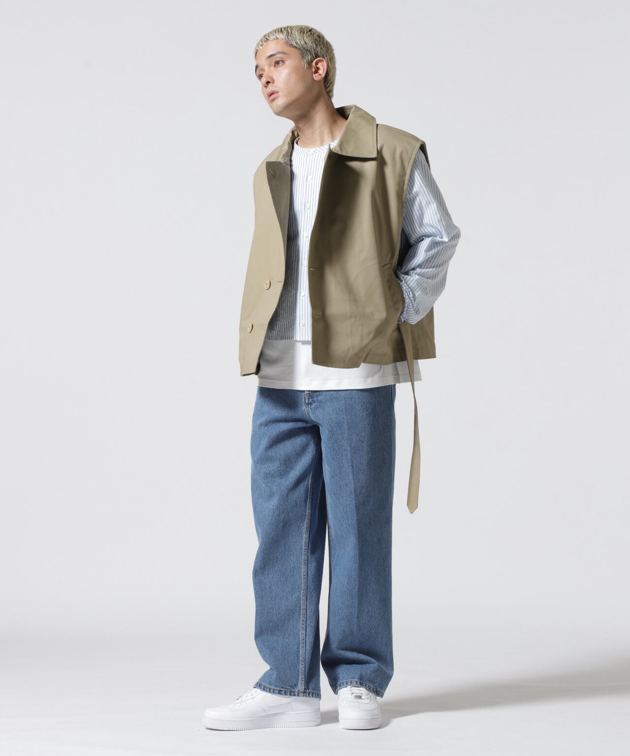 Toironier/ToironierxDickies Layered Trench Coat