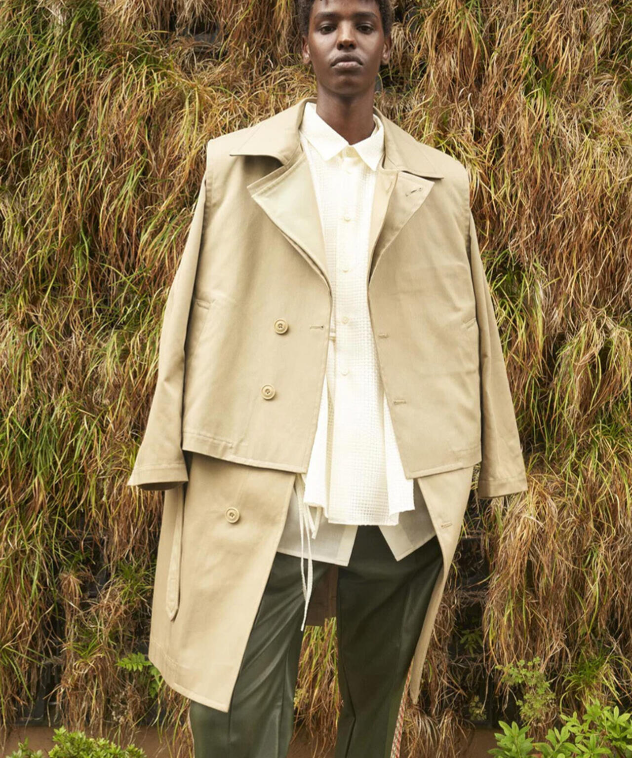 Toironier/ToironierxDickies Layered Trench Coat