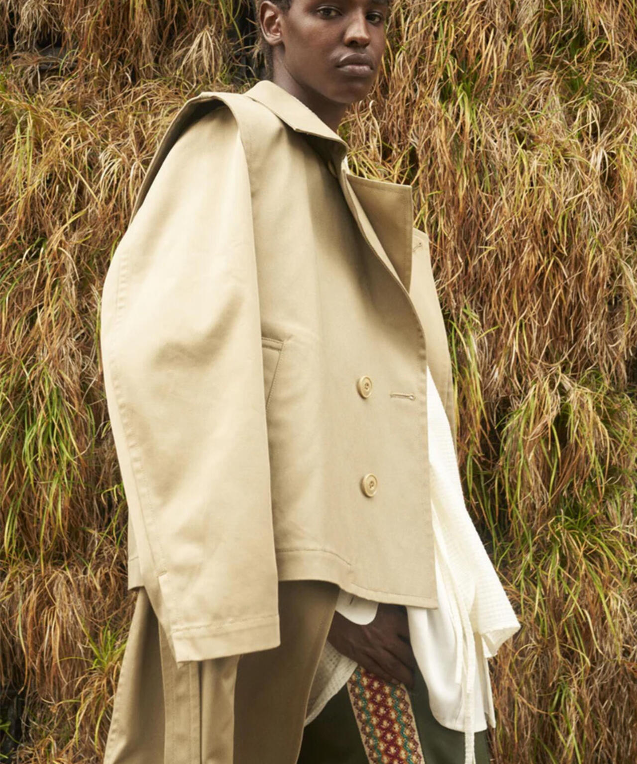 Toironier/ToironierxDickies Layered Trench Coat