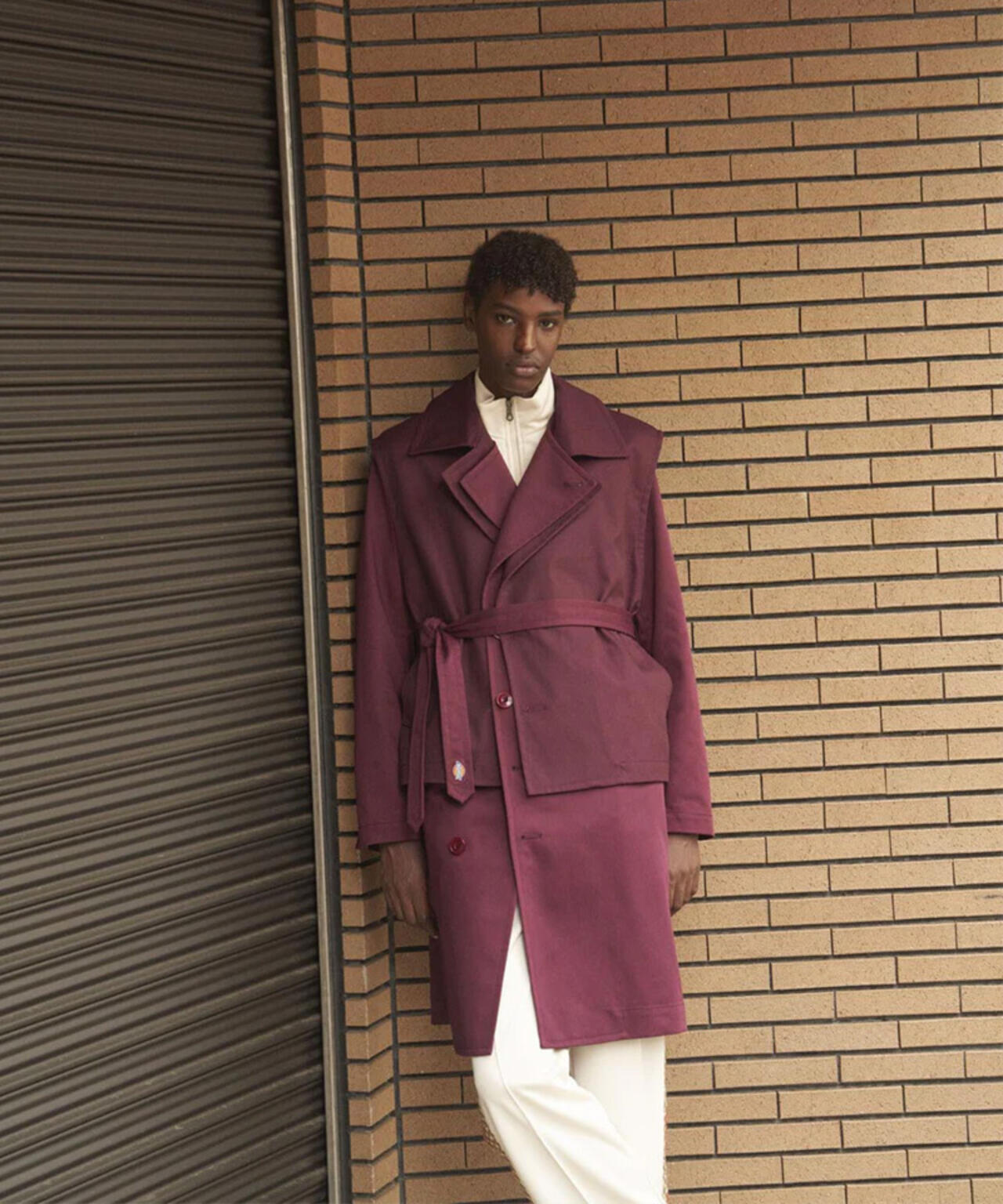 Toironier/ToironierxDickies Layered Trench Coat
