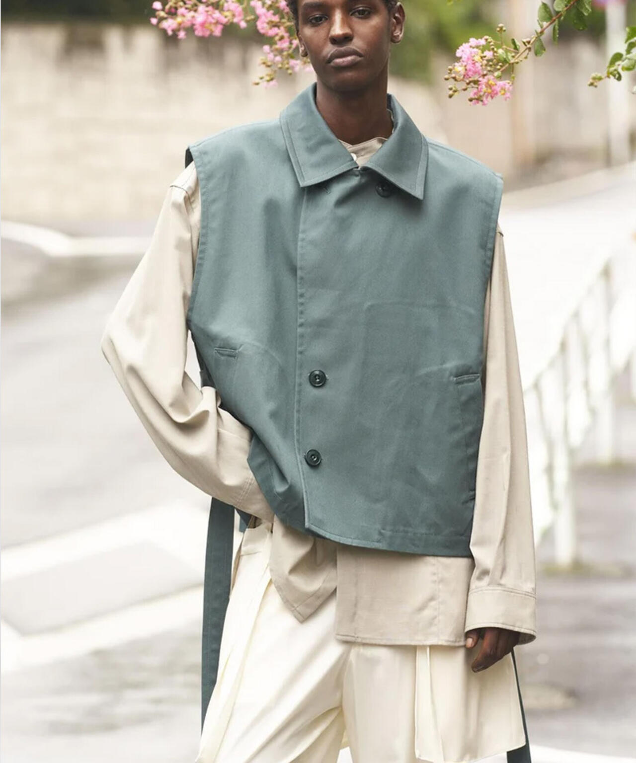 Toironier/ToironierxDickies Layered Trench Coat
