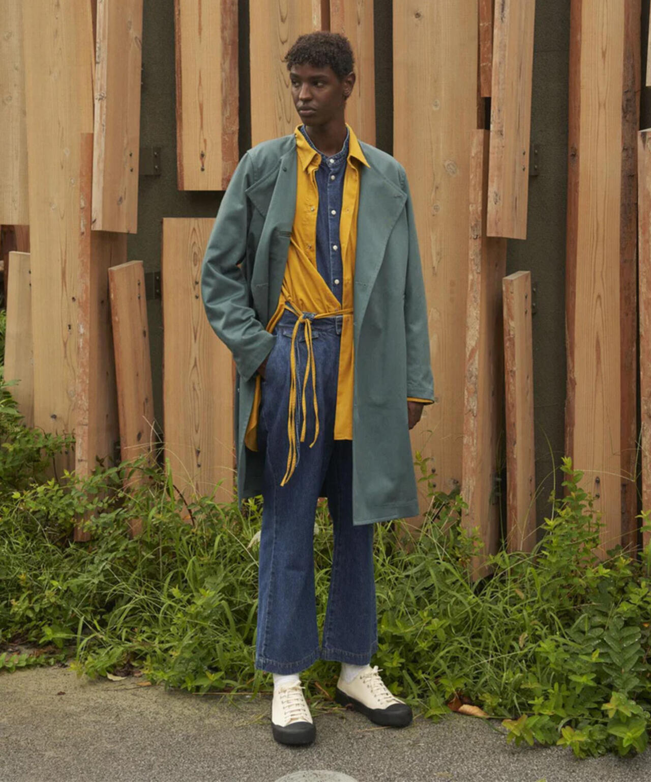 Toironier/ToironierxDickies Layered Trench Coat