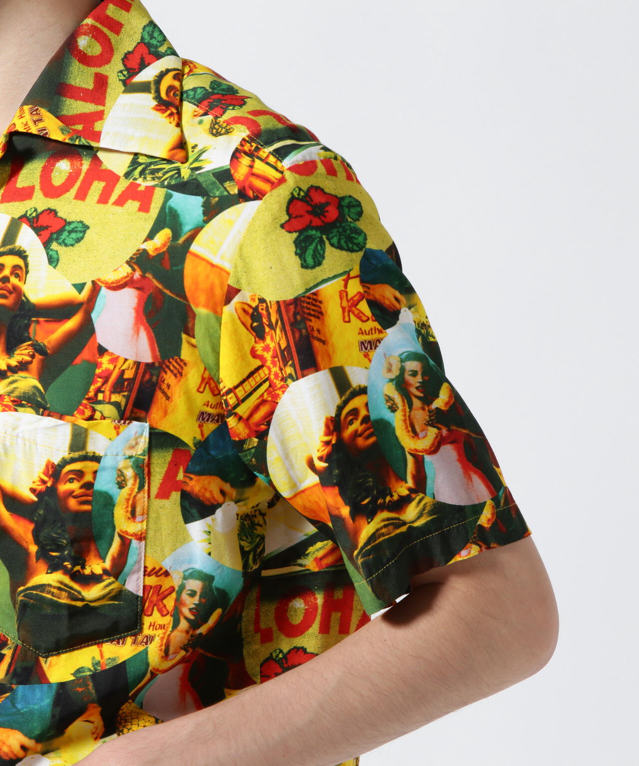 Aloha Blossom/アロハ ブロッサム/WEZ COLLAGE SHIRTS