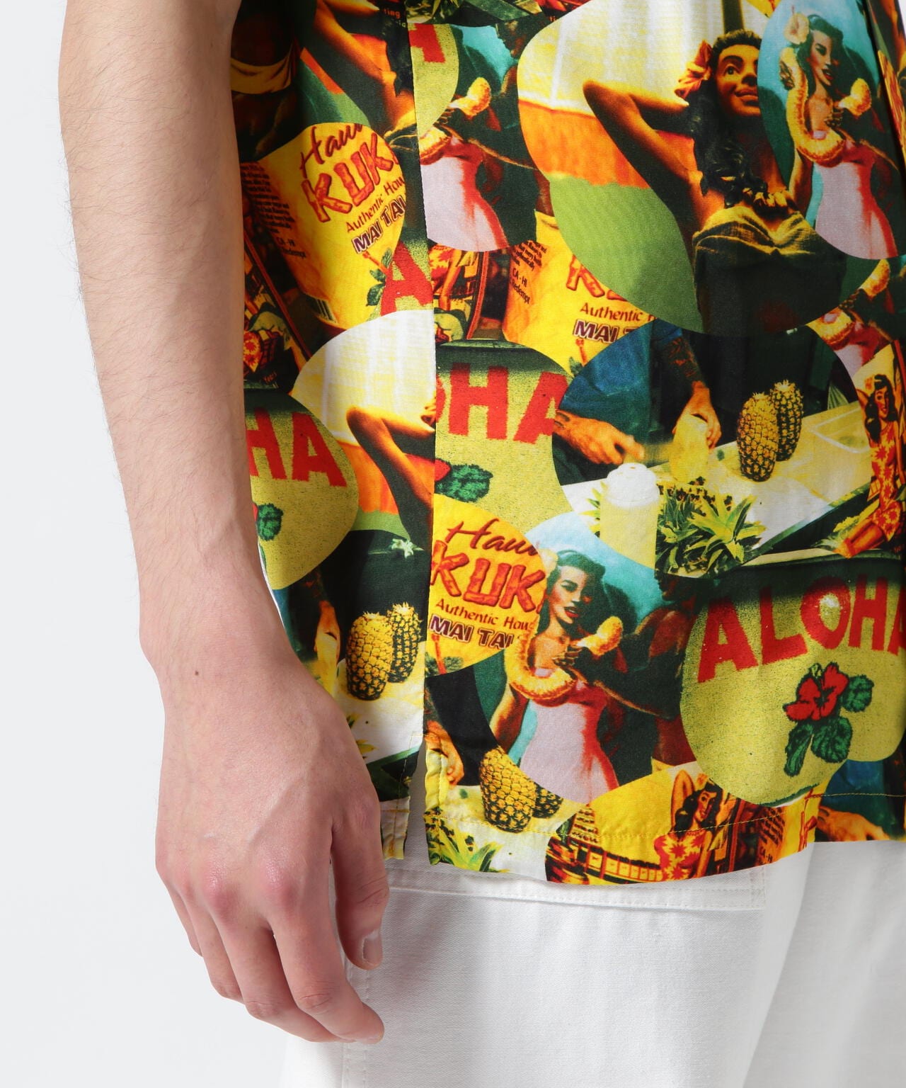 Aloha Blossom/アロハ ブロッサム/WEZ COLLAGE SHIRTS