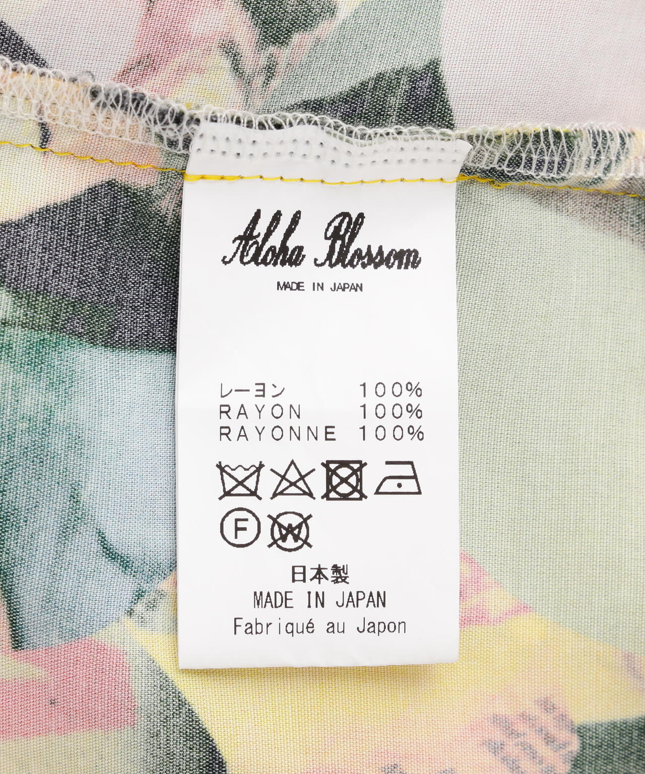 Aloha Blossom/アロハ ブロッサム/WEZ COLLAGE SHIRTS