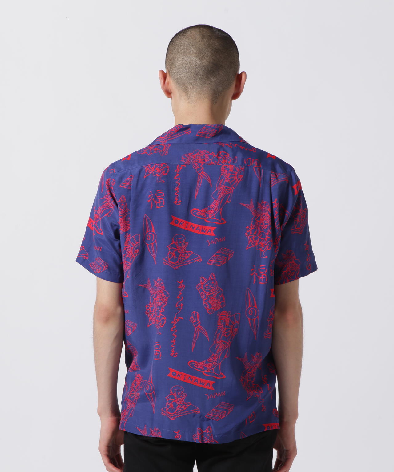 Aloha Blossom/アロハブロッサム/Minsa Argyle Aloha Shirts
