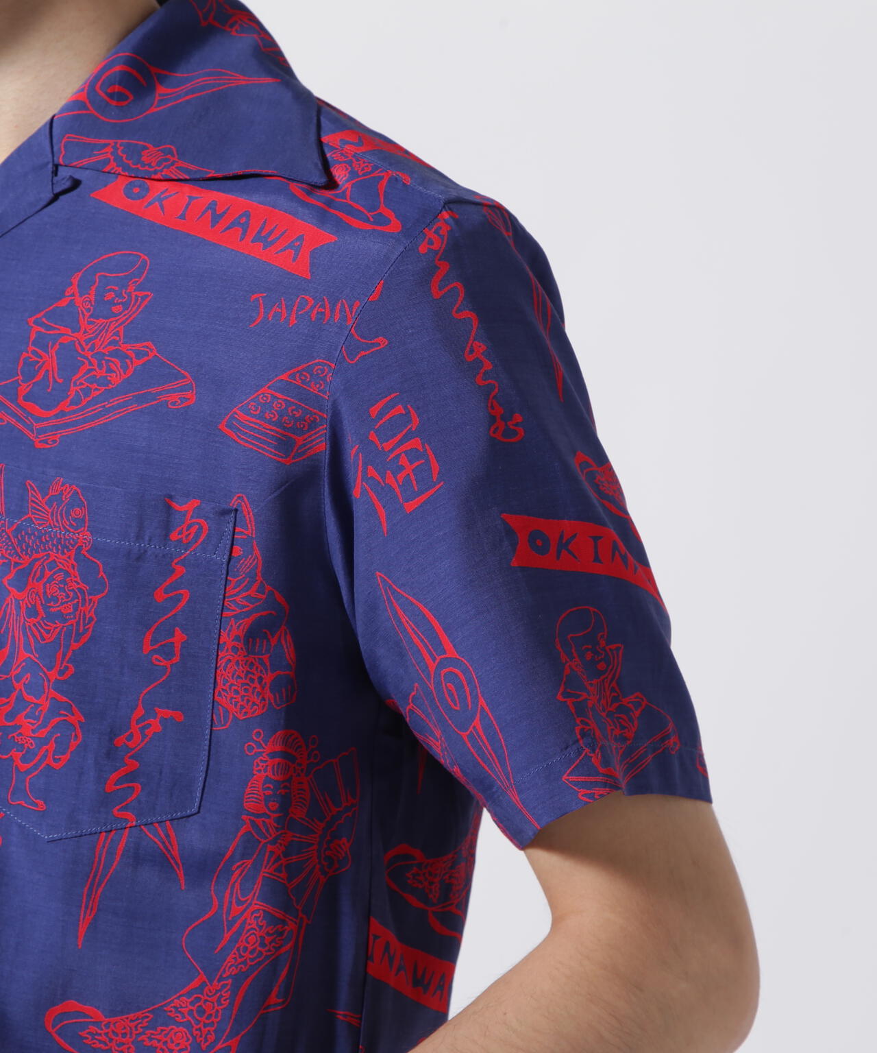 Aloha Blossom/アロハブロッサム/Minsa Argyle Aloha Shirts