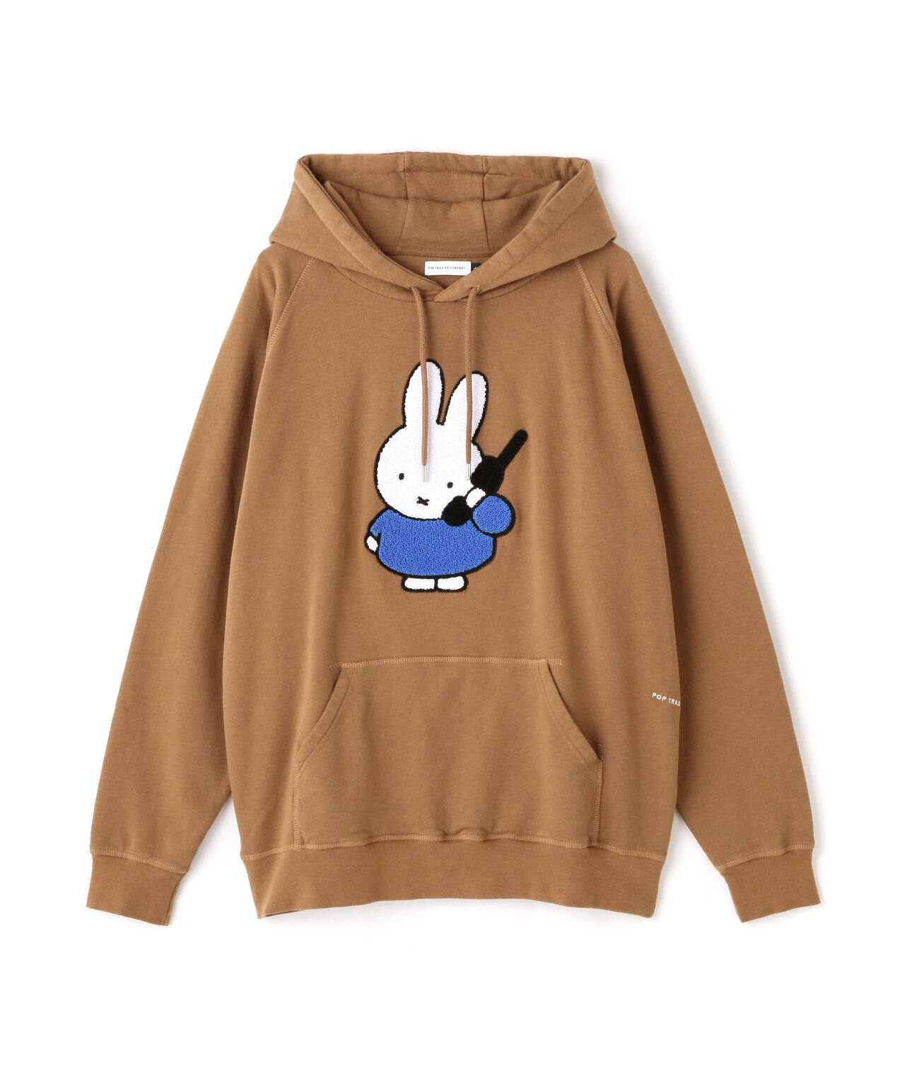 POP TRADING COMPANY/Pop & Miffy Calling Applique Hooded Sweat