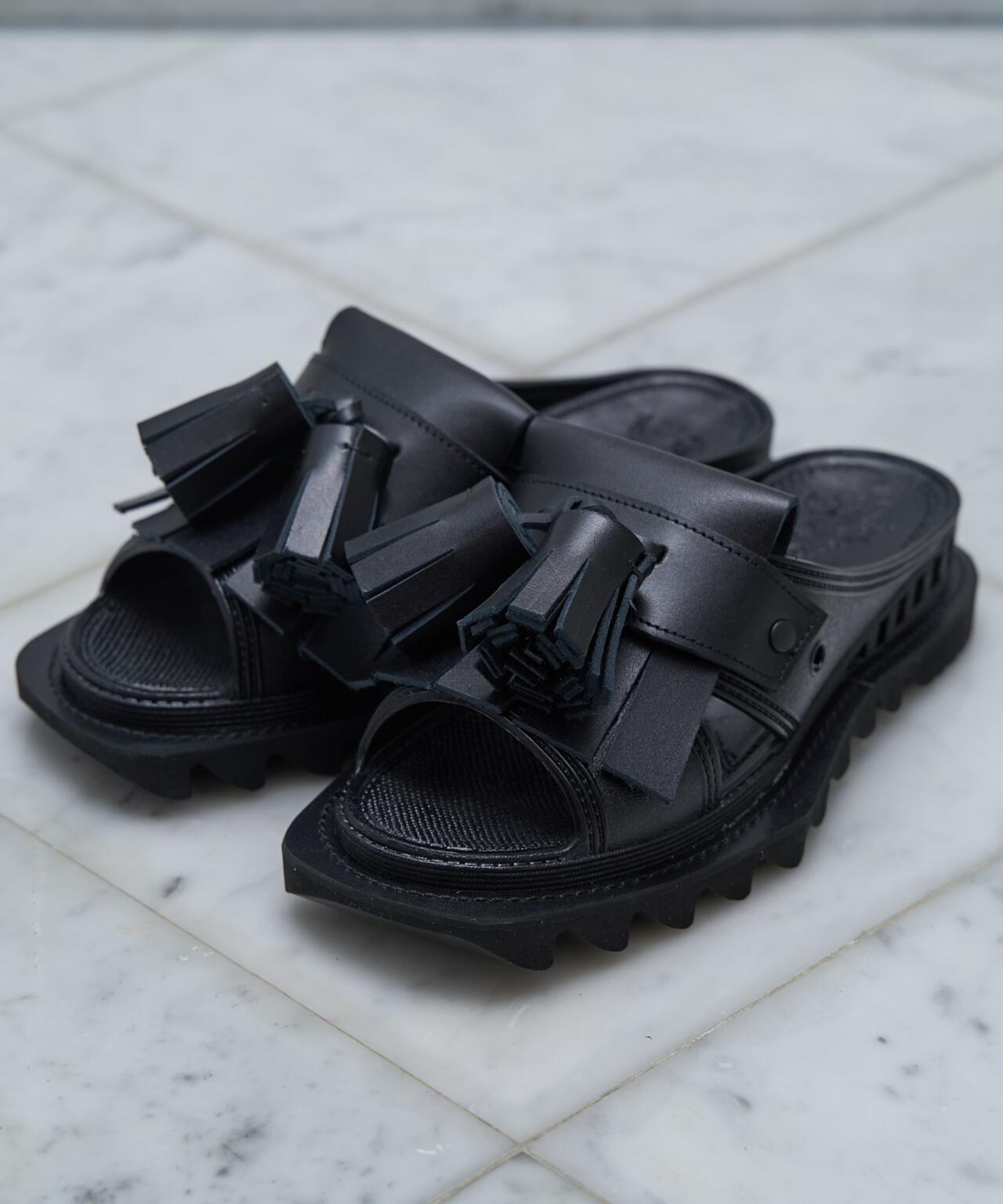 BENCH/ベンチ/BENSAN-D TUSSEL CHUNKY LOAFER SQUARE SHARKSOLE