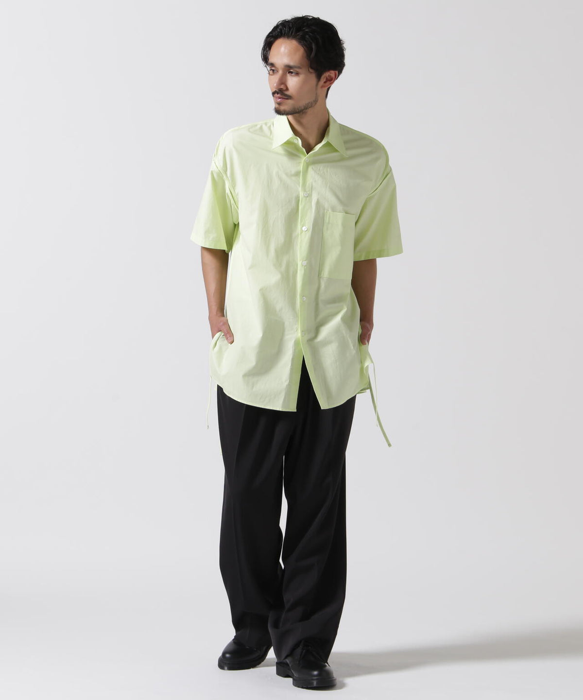 YOKE/ヨーク/PIPING SHIRT SHORT SLEEVES