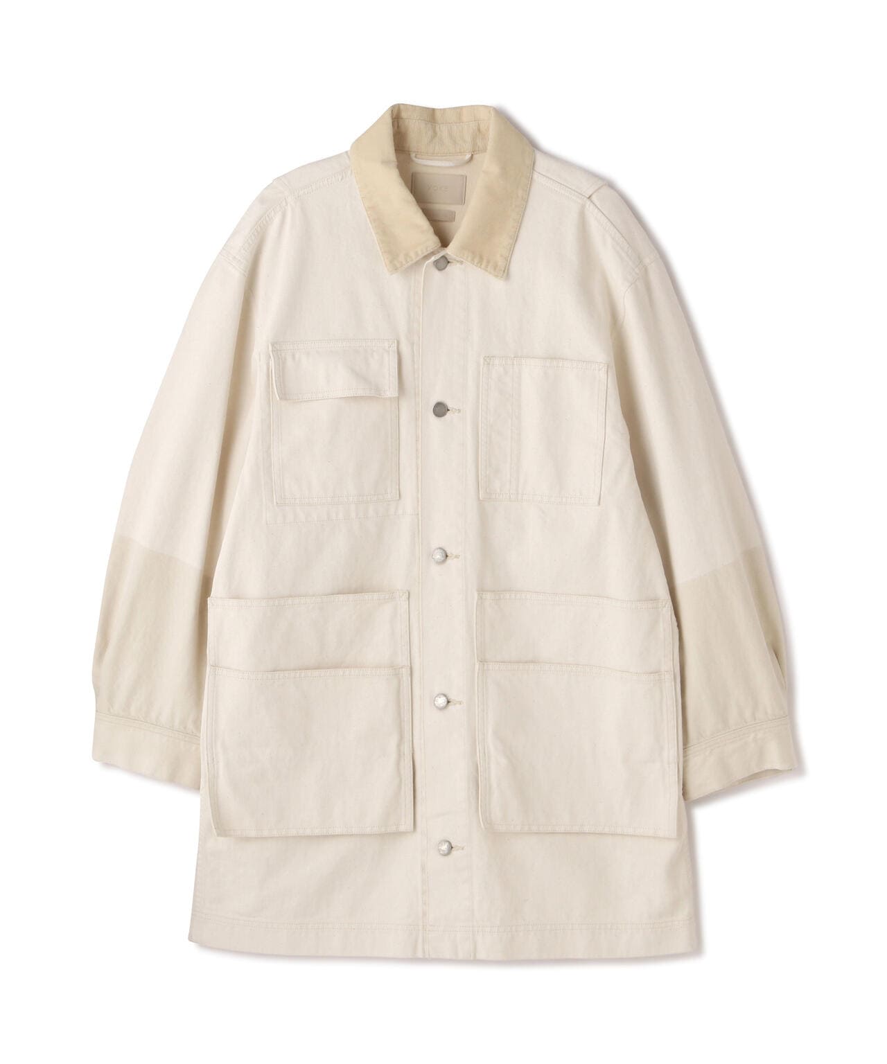 YOKE/ヨーク/DENIM COVERALL HALF COAT