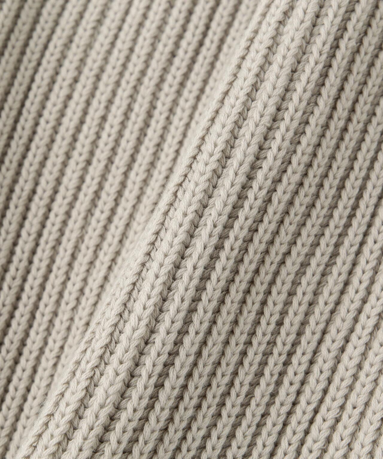 Toironier/トワロニエ/Half Zip Knit