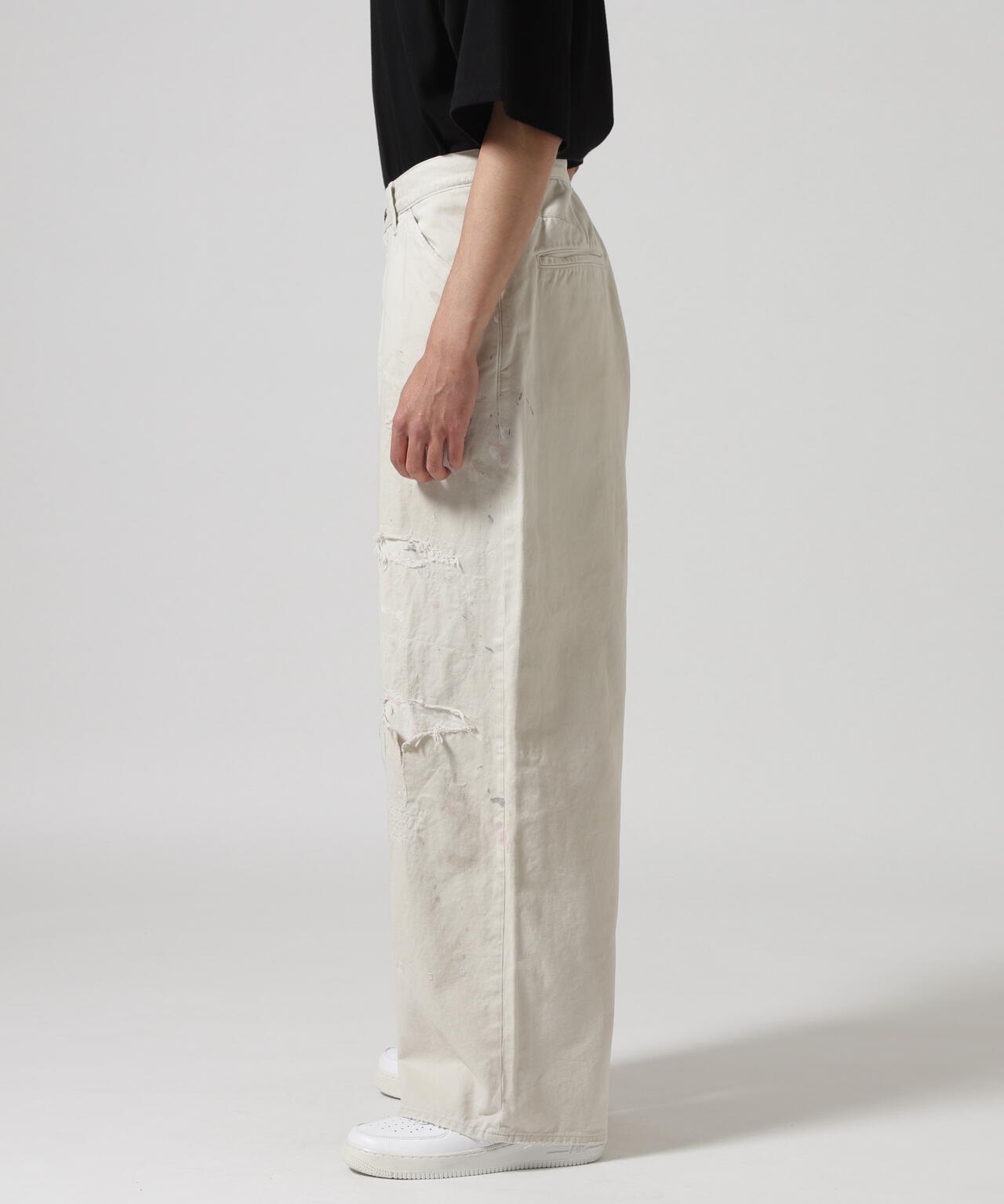 ANCELLM/アンセルム/REMAKE WIDE CHINO TROUSERS
