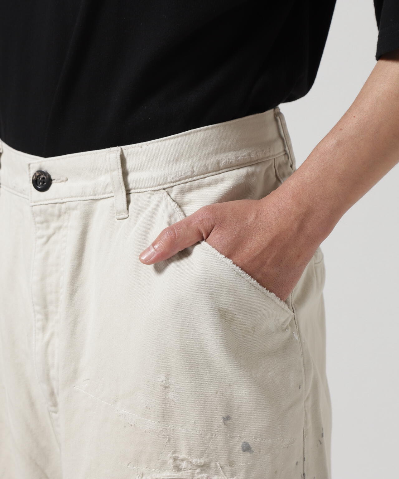 ANCELLM/アンセルム/REMAKE WIDE CHINO TROUSERS