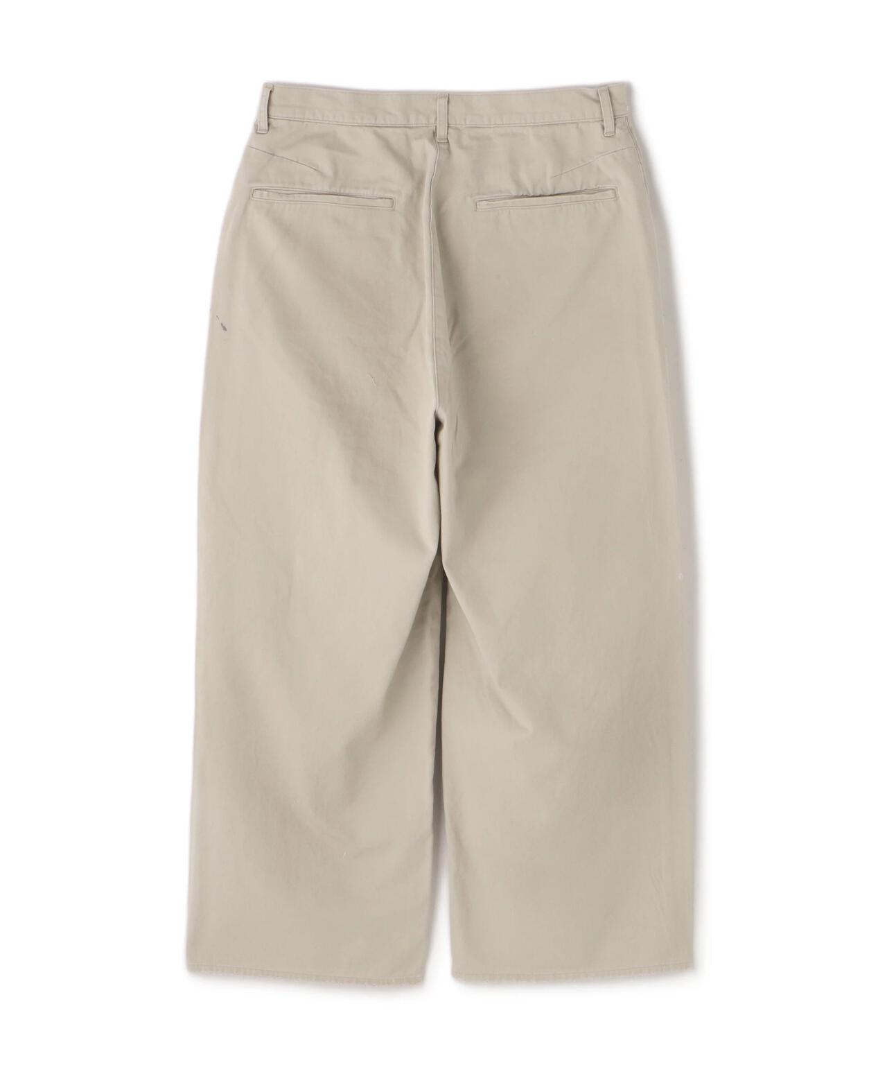 ANCELLM/アンセルム/REMAKE WIDE CHINO TROUSERS