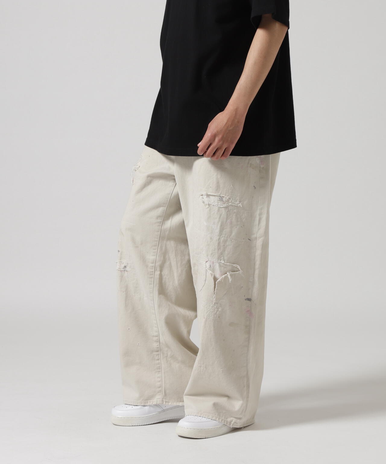 ANCELLM/アンセルム/REMAKE WIDE CHINO TROUSERS